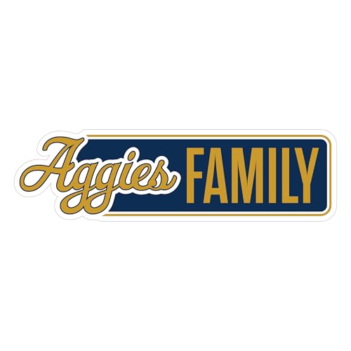 UC Davis Aggies Proud Family Decorative Magnet Officially Licensed Collegiate Product 6-Inches Wide