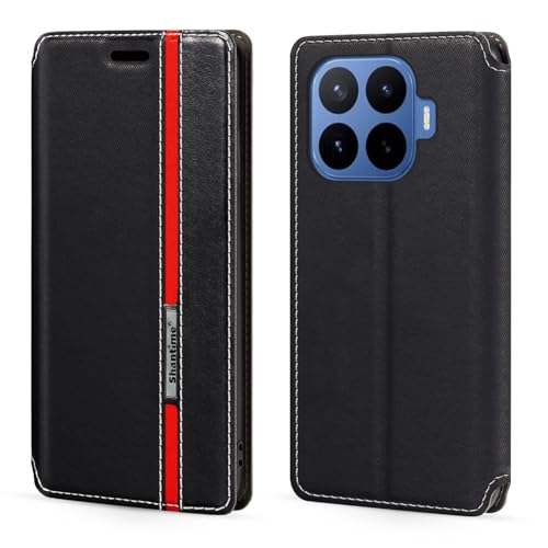 Shantime �N���V�b�N�X�g���C�v���U�[���P�[�X Xiaomi 17T Pro �Ƃ̌݊������� �B���}�O�l�b�g �J�[�h���[ �R���g���X�g�z�F�f�U�C��(�u���b�N)