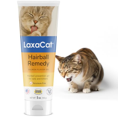 Hairball Gel for Cats 5 oz Petroleum Free Cat Hairball Paste for Furball…