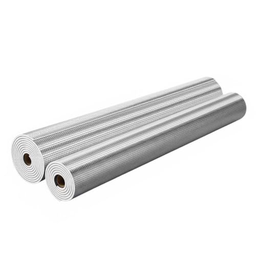 Rollo De Película Aislante para Ventanas, Cortina Solar De Aluminio, Película Reflectante Que Reduce El Calor, Protección Solar, Optimiza El Confort Interior Y Ahorro Energético