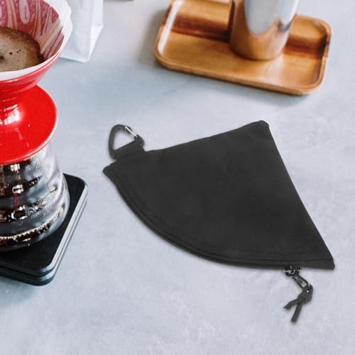 Filtro de café negro: bolsa de poliéster compacta para acampadas 7