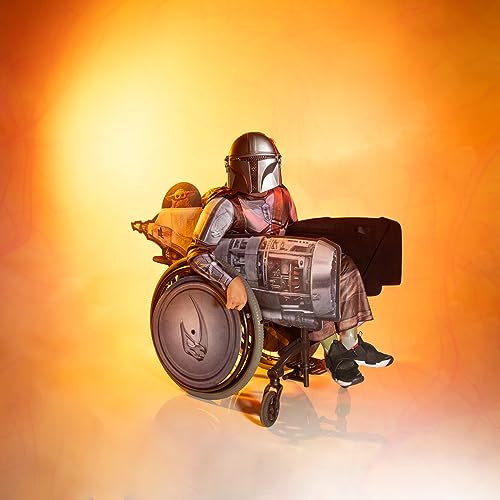 Disfraz juvenil adaptativo The Mandalorian Star Wars miniatura 2