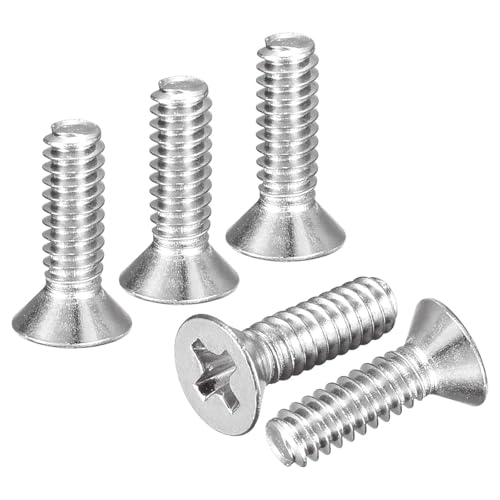 Vis machine tête plate DTGN #5-40x3/8 acier 304 100pc