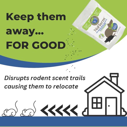 Image of NoHarm Scent | Send Mice and Rats Away | Smart Solution | Indoor and Outdoor Use | Makes 1 Gallon