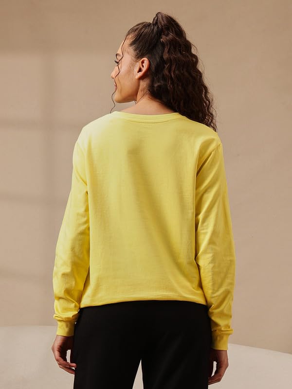 Image of Clovia Women's Terry Cotton Winterwear Sweatshirt