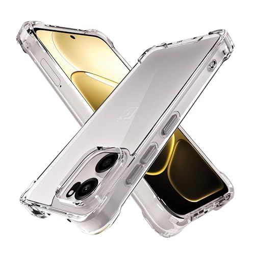 Image of CEDO Cover for OnePlus Nord CE 6 (5G) | Camera Protection Shockproof Bumper-Edge | 360 Degree Protection Acrylic Crystal Clear TPU+PC | Transparent Back Case Backcover (Transparent)