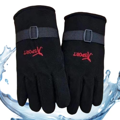 Generisch Guantes de Nieve, Guantes cálidos, Guantes Impermeables de Invierno | Guantes de Ciclismo de Invierno Impermeables con de Pantalla, Guantes Antideslizantes y cálidos Guantes completos