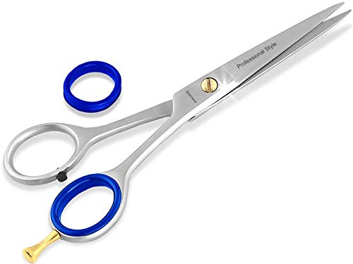 Preisvergleich Produktbild Profi Haarschere Friseurschere Effilierschere Modellierschere Edelstahl Rostfrei Haarschneideschere mit Scharfer Schneide (6 Zoll / 15,24 cm, Haarschere Professional)
