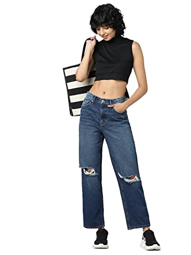 Image of ONLY Women's High Rise Straight Jeans