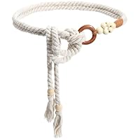 Ceinture Tressée Fine Pour Femme Style Bohème - En Cuir PU Avec Pompons Et Anneaux, Longueur 110 Cm, Ajustable Pour Robes Et Jupes