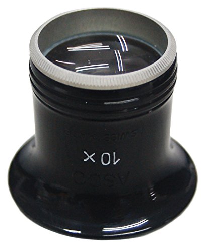 (5-13、10-33)キズミ Amazon | ASCO[アスコ] 時計工具 ダブルレンズ キズミ（ルーペ） 10倍