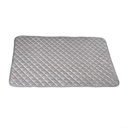 Image of Entgoinggo High-Temp Resistant Thick Ironing Mat Non-Stick Mesh, For Surface, for Clothes Linens Curtains Portable Foldable Steam Ironing Pad 55x60cm(1)