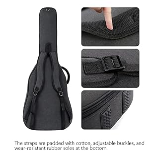 CCBUY Housse de Guitare en Oxford,Sac de Guitare Etanche Etui pour Guitare Housse de Transport Rembourrée,Coussin de Cou… - Les Beatles, Paul McCartney, John Lennon, RIngo Starr, George Harrison CCBUY Housse de Guitare en Oxford,Sac de Guitare Etanche Etui pour Guitare Housse de Transport Rembourrée,Coussin de Cou… – Image 4