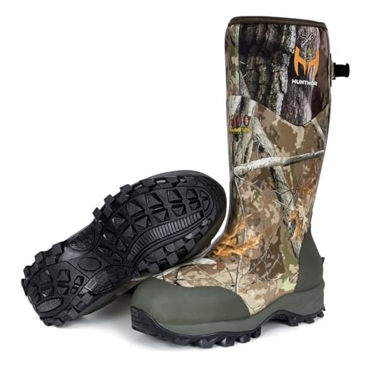 Hunthor Hunting Boots for Men with 1600g Insulation, -20°F Rated Men Boots