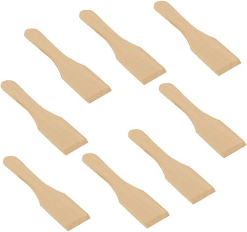 Espátula de madera de raclette para utensilios de cocina de madera para sartenes antiadherentes, parrillas de queso, tablas gourmet, sartenes,