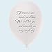 30pc White Remembrance Memorial Funeral Balloons Biodegradable Helium Quality for Balloon Releases "Forever in Our Hearts You'll Stay, We Will Love..." by Good Karma