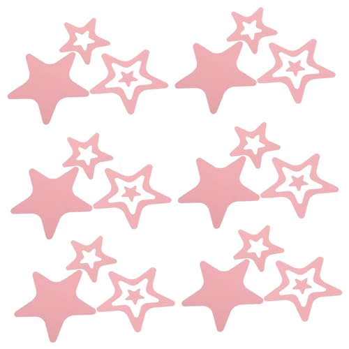 ULTECHNOVO 12 Piezas Pegatinas Antideslizantes Accesorios de bañera No baño Pegatinas de bañera Antideslizantes para Agarre Etiqueta del Piso Ducha Antideslizante Pegatinas mañana Rosa