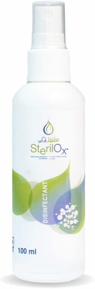 SterilOx 100ml - 100% Natural Multi-purpose Disinfectant, Sanitizer and Deodorizer