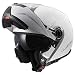 LS2 503251002L FF325 Casco Strobe Solid, Color Blanco, Tamaño L