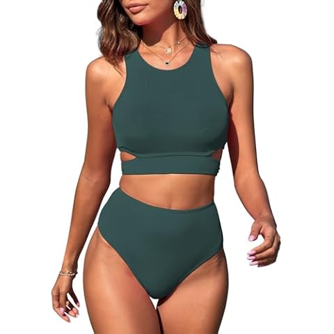 ZAFUL Women's Midkini Swimsuit Set Cover