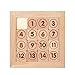 SunniMix Bloc coulissant Klotski Casse-tête, En Bois Puzzle Cadeau Puzzle Coulissant, pour Enfants Jouets Éducatifs - Style1