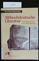 Althochdeutsche Literatur. Eine Textauswahl mit Übertragungen. 3503049096 Book Cover