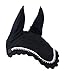 Equinavia Nord Ear Net - Black/White - Horse