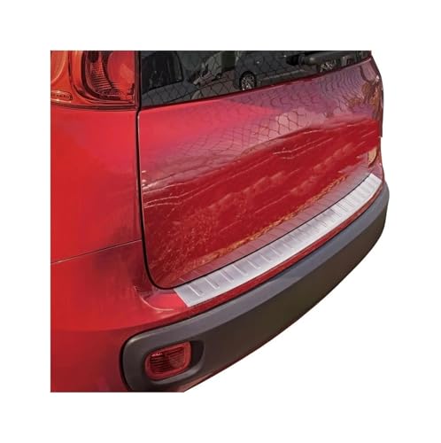 Protection pare-chocs arrière Fiat Panda 2012+ inox mat
