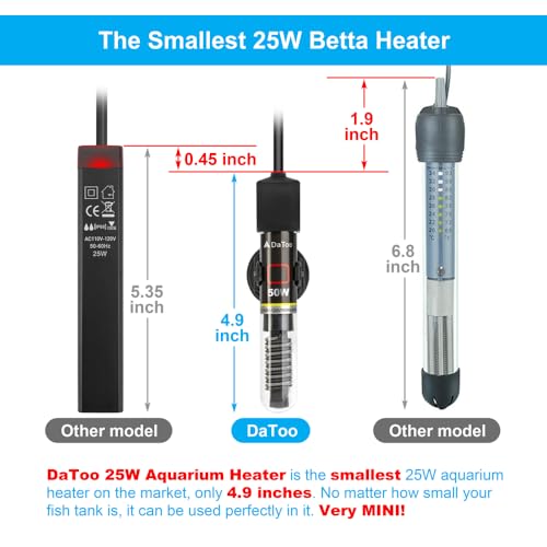 Mini Aquarium Heizung Klein Aquarium Heizung 25 Watt mit Gratis Thermometer 25W - Bild 14 von 15