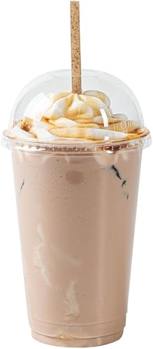 Miniatura 9 de Restaurantware Basic Nature - Pajitas desechables de 8.3 pulgadas, 100 pajitas sostenibles, envueltas que no alteran los sabores, pajitas de PLAcafé