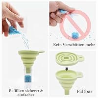 ARTDOT Aufbewahrungsbehälter für Diamantmalerei, 9 Stück, stapelbar, für Bastelarbeiten, 315 Fächer, einzelne Behälter für Diamantkunst, Perlen, Nägel, Pillen, Strasssteine, Samen – Ansicht 2