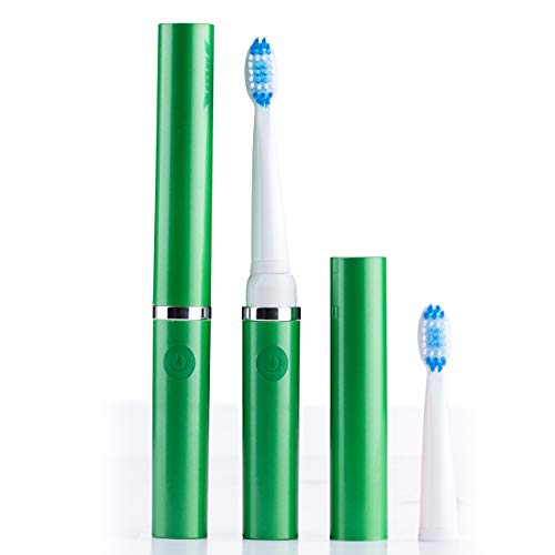 Go Sonic Toothbrush by Pop Sonic | The Go Everywhere Sonic Toothbrush - Green