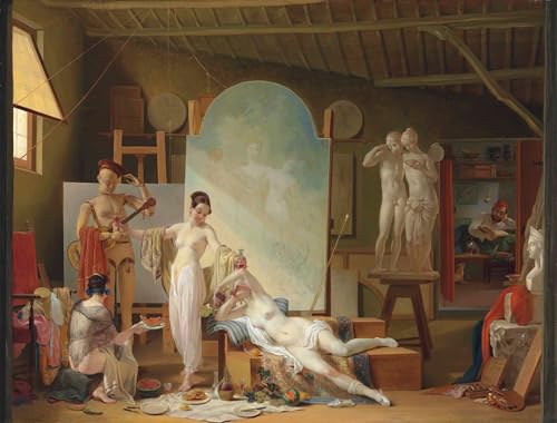 Imagen lienzo de Jacques Van Bree de alta calidad artística, 60x90cm