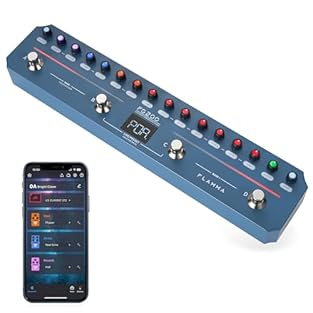All-in-one Guitar Effects Processor: FG200 with 7 effect modules, GATE, 52 AMP, 16 CAB, 12 MOD,5 DELAY, 5 BOOST and 5 REVERB. Features 40 preset slots for saving settings. Offers two operation modes: LIVE and PRESET. APP Intuitive Controls: Supports ...
