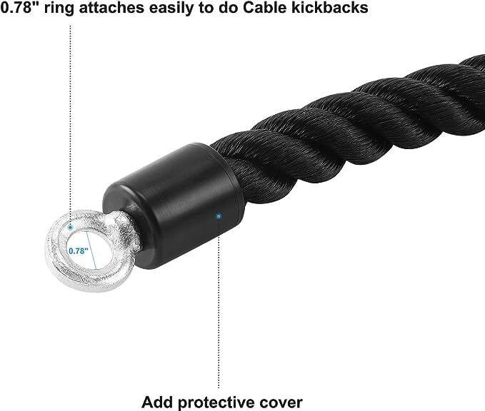 Buy Now Heavy Duty Single Tricep Rope Multi Exercise Pull Down/Exten...