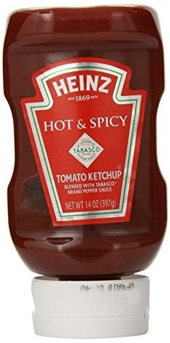 Image of Heinz Hot & Spicy Tomato Ketchup, 397 g