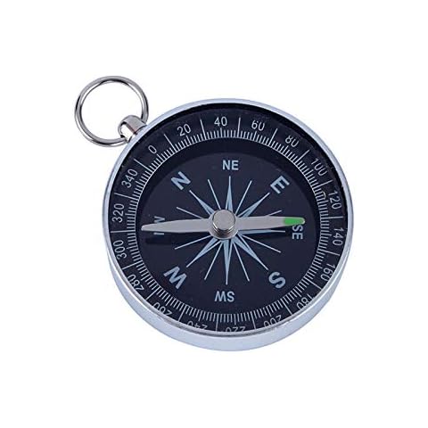 GOTOTOP Silver Portable Compass Cover
