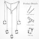 Holibanna Vintage Gothic Finger Einstellbare Ring Set Steampunk Hand Kette Harness Sklavenarmbänder Armreif