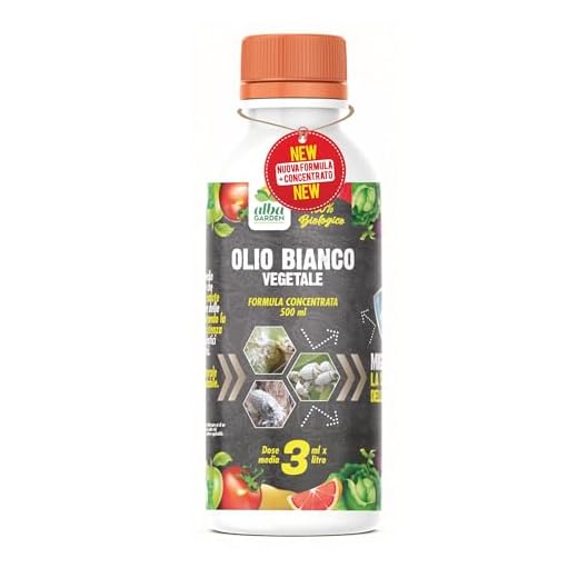 Albagarden - Olio Bianco Vegetale Di Soia Per Cocciniglia, Afidi, Mosca Bianca, Insetti - Olio Vegetale Di Soia 100% Naturale Concentrato x 500 ml