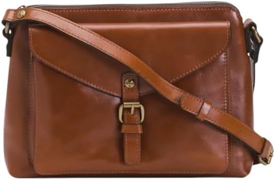 Patricia Nash | Avellino Leather Crossbody Bag Tan