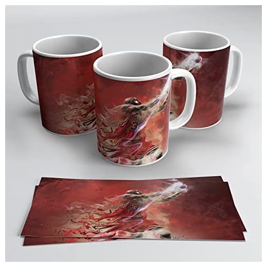 newseny Michael Jordan Air Taza de 355ml - Regalo para fans de NBA y Michael Jordan