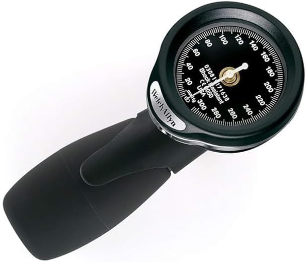 W-e-l-c-h A-ll-y Inc DS 65 Inc Otica DS65 DuraShock Hand Aneroid Blood Pressure Monitor (Black)