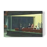 artboxONE Leinwand 30x20 cm Städte Nighthawks von Culture 