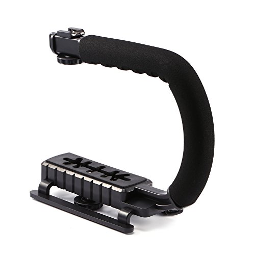 Image of Dioche Camera Stabilizer, Video DV SLR Camera Stabilizing Handle Gimbal Stabilizer for Camera Accessories Black Super Grip for DSLR DV Camcorder