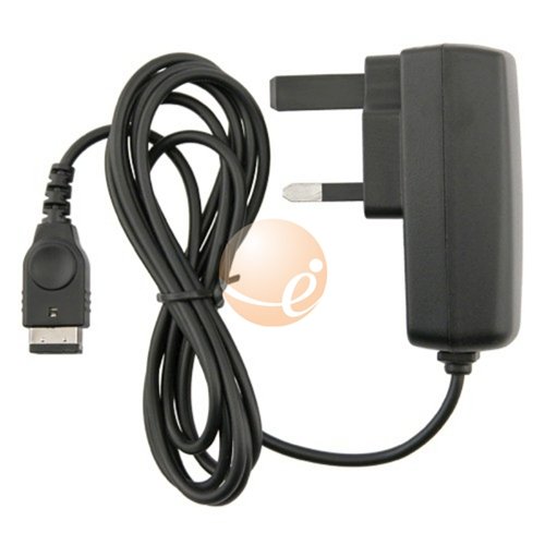 eForCity UK Travel Charger for Game Boy Advance SP/Nintendo DS, Black - Not for DS Lite, [Importado de Reino Unido]