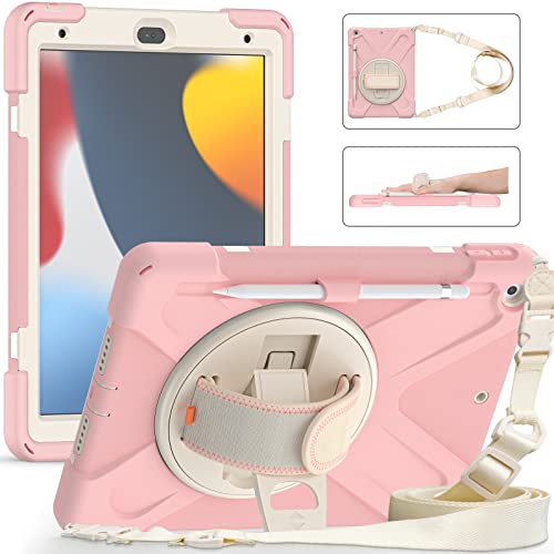 UFinetech iPad 9th Generation Case, iPad 10.2 2019 Case, iPad Case 7th/8th
