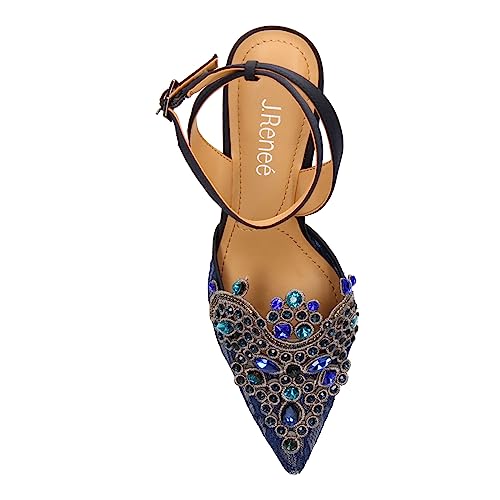 J. Renee Women's, Desdemona Pump Navy #TOP5