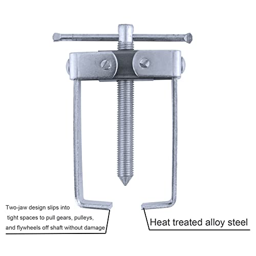 Wintowin Professional 3 1/2" 2-Jaw Gear Puller For Removal Of Pulleys Flywheels Bearings & Gears,Pack Of 2 #TOP2
