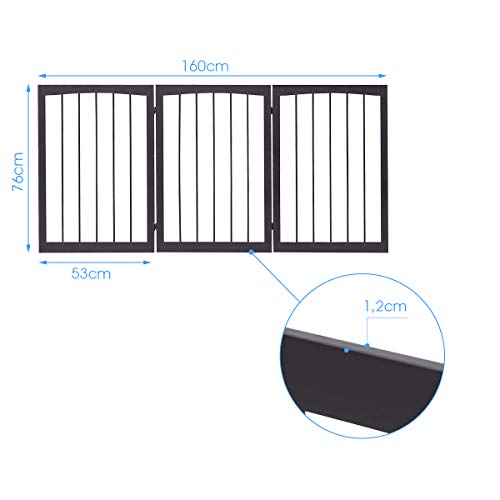 RELAX4LIFE Cancello di Sicurezza per Cani