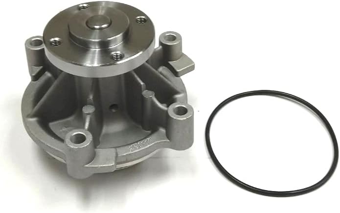 OAW F5970 Short 2.57" Hub Water Pump for 01-11 Ford Crown Victoria Lincoln Town Car Mercury Grand Marquis & 01-04 Mustang GT V8 4.6L SOHC